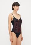 Купальник MOSCHINO SWIM SWIMSUIT, Black - фото 4