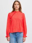 Блуза ICHI Tanya, красный - фото 2