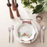 Обеденная тарелка Juliska Berry & Thread, синий - фото 7