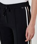 Штаны женские Marc Cain широкие с лампасами, черный - фото 4