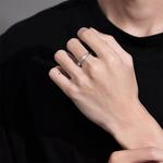 AKAK Серебряное кольцо для мужчин Sterling Silver - фото 9