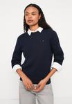 Джемпер Tommy Hilfiger Jumper, Dark Night Navy/Dark Blue - фото 4