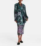 Принтованный блейзер Dries Van Noten, Dark Green - фото 2