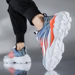 Кроссовки Binary Chunky Sneakers Men Low-top White Gradient, серый/оранжевый - фото 6