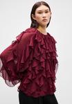 Блуза Cras BLOUSE, Bordeaux/Dark Red - фото 6