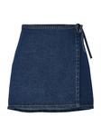 PIECES Юбка 'PCFLora' в синем дениме - фото