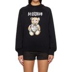 MOSCHINO Свитшот женский черный - фото 5