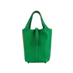 HERMES Сумка-ведро Picotin Lock из кожи Clemence - фото