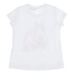 Белая футболка Daisy Duck Monnalisa, белый - фото 3