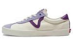 Обувь для скейтбординга Vans унисекс, White/Purple - фото