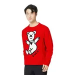 GUCCI Унисекс-худи красного цвета - фото 4