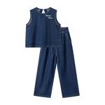 Детская повседневная спортивная одежда Disney, синий - фото