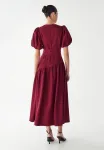 Платье миди макси elona Willa, Burgundy - фото 3