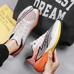 Обувь для бега Fire Flying Fish унисекс бело-оранжевые - фото 2