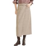 Облегающая миди-юбка Brunello Cucinelli, бежевый - фото 3