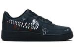 Кроссовки Nike Air Force 1 Skateboard Shoes Men Low-Top Black White Red - фото 2