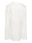 Шелковая рубашка Modular Courrèges, белый - фото 2