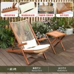 Yu Senyi Кресло cloud-soaring с подушкой и квадратным столиком - фото