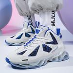 King Jinmai Мид-топ кеды унисекс белые, цвет White - фото 10