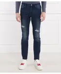 Джинсы j14 Skinny fit Armani Exchange, синий - фото