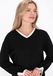 Джемпер usha Jumper, Black/Offwhite/Black - фото 4