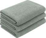 Душевые полотенца набор  Zollner, светло-серый - фото