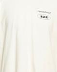 Футболка Msgm, кремовый - фото 4