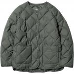 Женский пуховик UNIQLO, темно-оливковый (Dark Olive) - фото