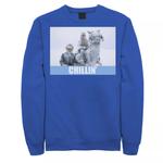 Мужской свитшот с портретом Star Wars Chillin' - фото