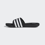 Слайды Adissage Adidas, цвет Core Black/Cloud White/Core Black - фото 6