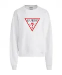 Женская толстовка с логотипом Guess, белый - фото