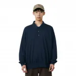 Nanamica SS25 Поло мужское marine blue - фото 3