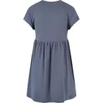 Платье Urban Classics Organic Empire Valance short sleeve short, синий - фото 4