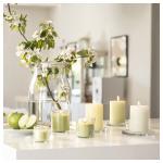 Ароматическая свеча в стекле IKEA, 40 ч., зеленый - фото 2