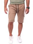 Тканевые шорты RESLAD Shorts kurze Cargo-Shorts, бежевый - фото 3