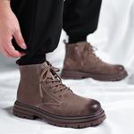 Мужские ботинки Cahhrrn X Martin Boot Men Beige Weishibangwei - фото 12