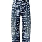 Джинсы LOUIS VUITTON, синий - фото 4