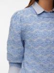 VERO MODA Свитер 'VMLEONOR' в цвете Dusty Blue - фото 5