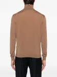 Свитер с высоким воротником Malo, коричневый - фото 4