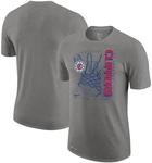 Футболка Nike LA Clippers Essential Hoop Performance, Heathered Gray - фото