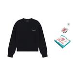 Джемпер с вышитым логотипом WE11DONE, черный - фото 3