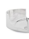 Браслет Eddie Borgo Folded cuff, серебряный - фото 3