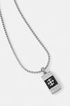 Ожерелье REBEL MOON Guess, серебряный - фото 2