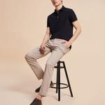 Tommy Hilfiger Мужская поло темно-синего цвета - фото 6