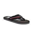 Фирменные пляжные тапочки Tommy Hilfiger, черный - фото