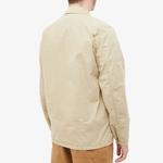 Куртка brushed canvas zip overshirt 'cream' Stone Island, бежевый - фото 2