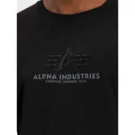 Футболка Alpha Industries Basic Rubber, черный - фото 5