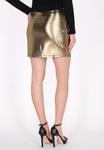 Мини-юбка myMo at night, золотой - фото 3