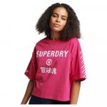 Футболка Superdry Code Core Sport, розовый - фото