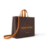 Сумка-шоппер MM Louis Vuitton, коричневый - фото 2